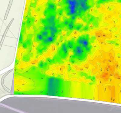 Onderzoek stortplaats met 3D-grondradar voor aanleg zonnepark